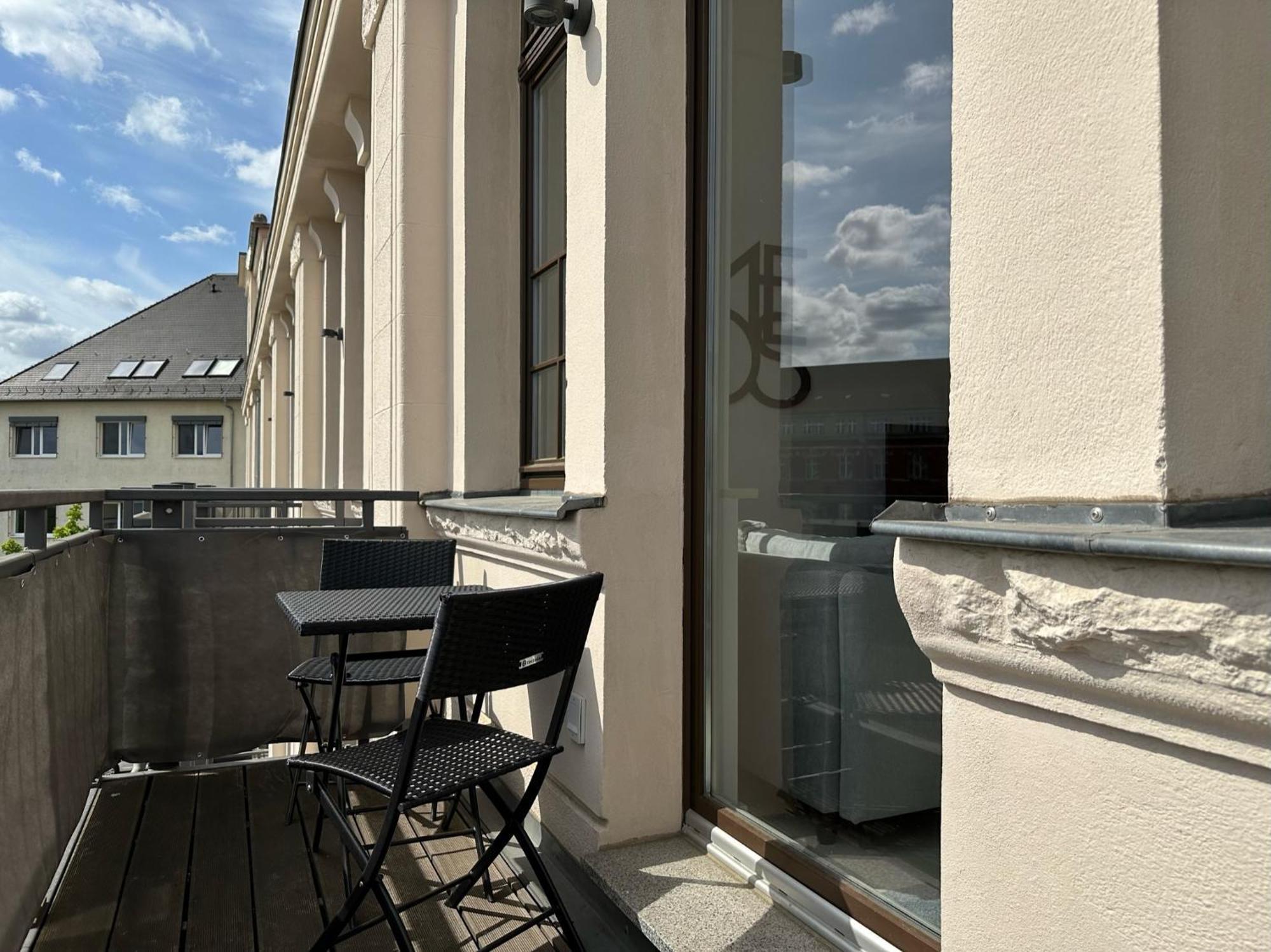 Meos 1 -Zentrum-Balkon-Parkplatz-Gym-Uniklinik Лейпциг Екстер'єр фото